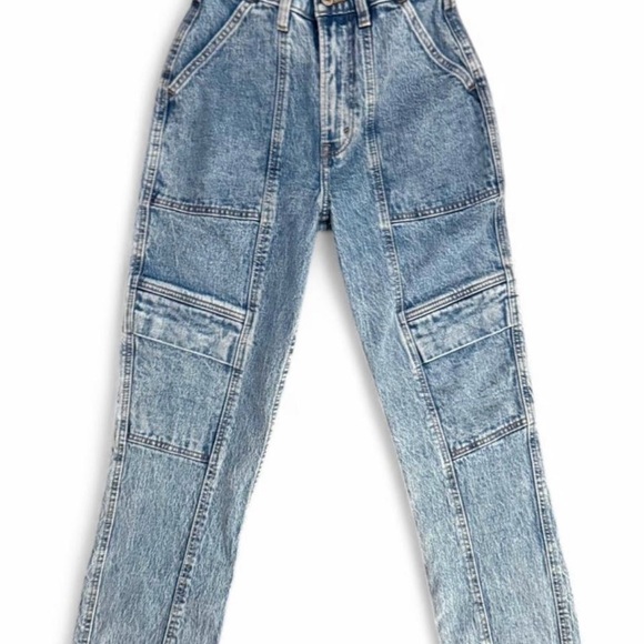 Abercrombie & Fitch Denim - Abercrombie & Fitch The 90’s Straight Ultra Rise Curve Love Jeans Size 00/24